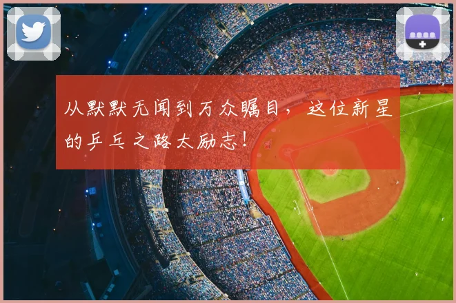 从默默无闻到万众瞩目,这位新星的乒乓之路太励志!